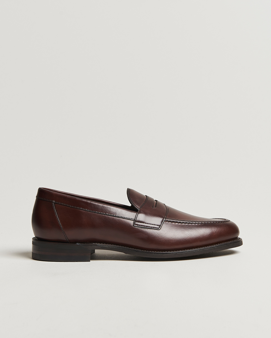 Herren | Loafer | Loake Shoemakers | Loake 1880 Imperial Penny Loafer Dark Brown