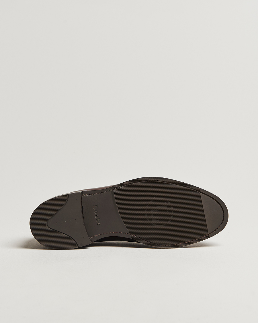 Herren | Loafer | Loake Shoemakers | Loake 1880 Imperial Penny Loafer Dark Brown
