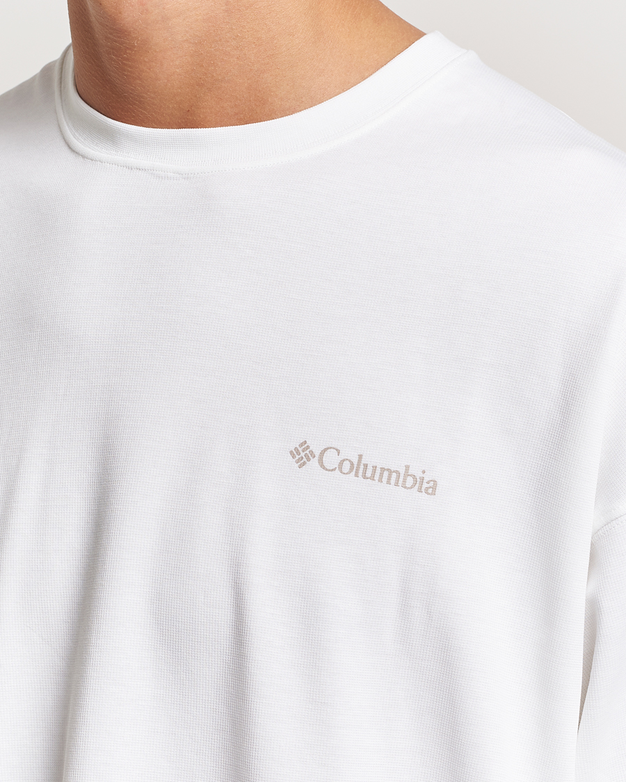 Herren | T-Shirts | Columbia | Duxbery Relaxed Long Sleeve T-Shirt White