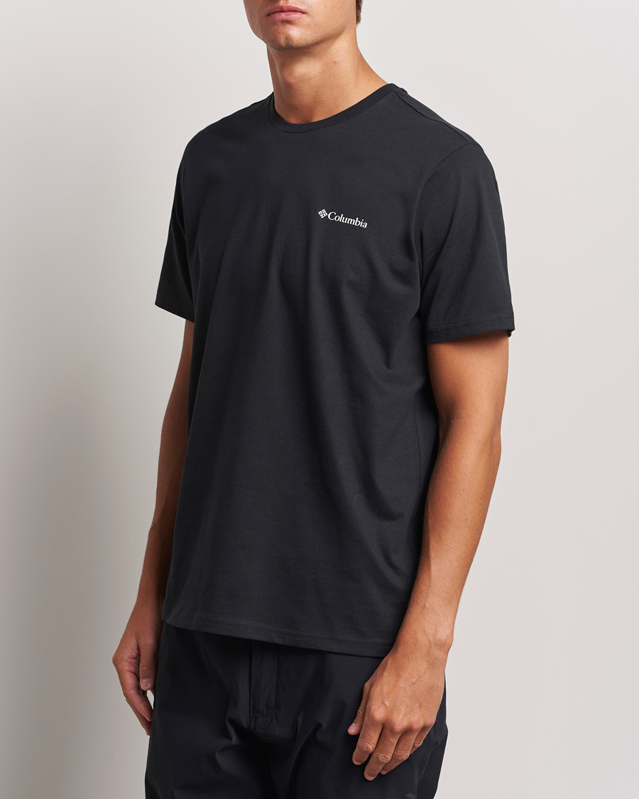 Herren | T-Shirts | Columbia | Explorers Conyon Back T-Shirt Black