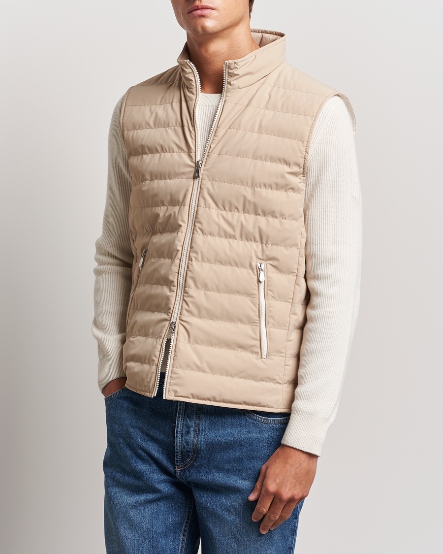 Herren | Jacken | Brunello Cucinelli | Nylon Gilet Sand