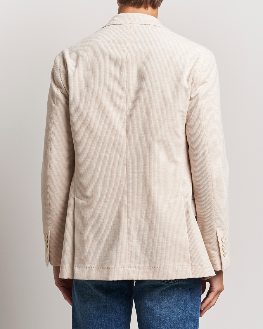 Herren | Sakkos | Brunello Cucinelli | Double Breasted Cashmere Corduroy Blazer Sand