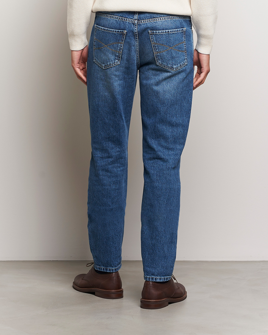 Herren | Jeans | Brunello Cucinelli | Traditional Fit Jeans Stone Wash