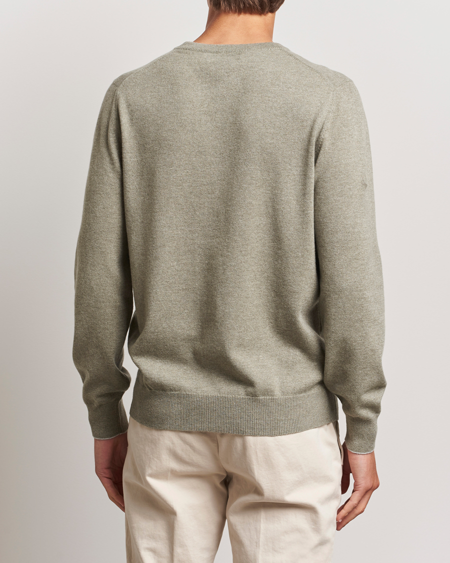 Herren | Pullover | Brunello Cucinelli | 2 Ply Cashmere Pullover Olive