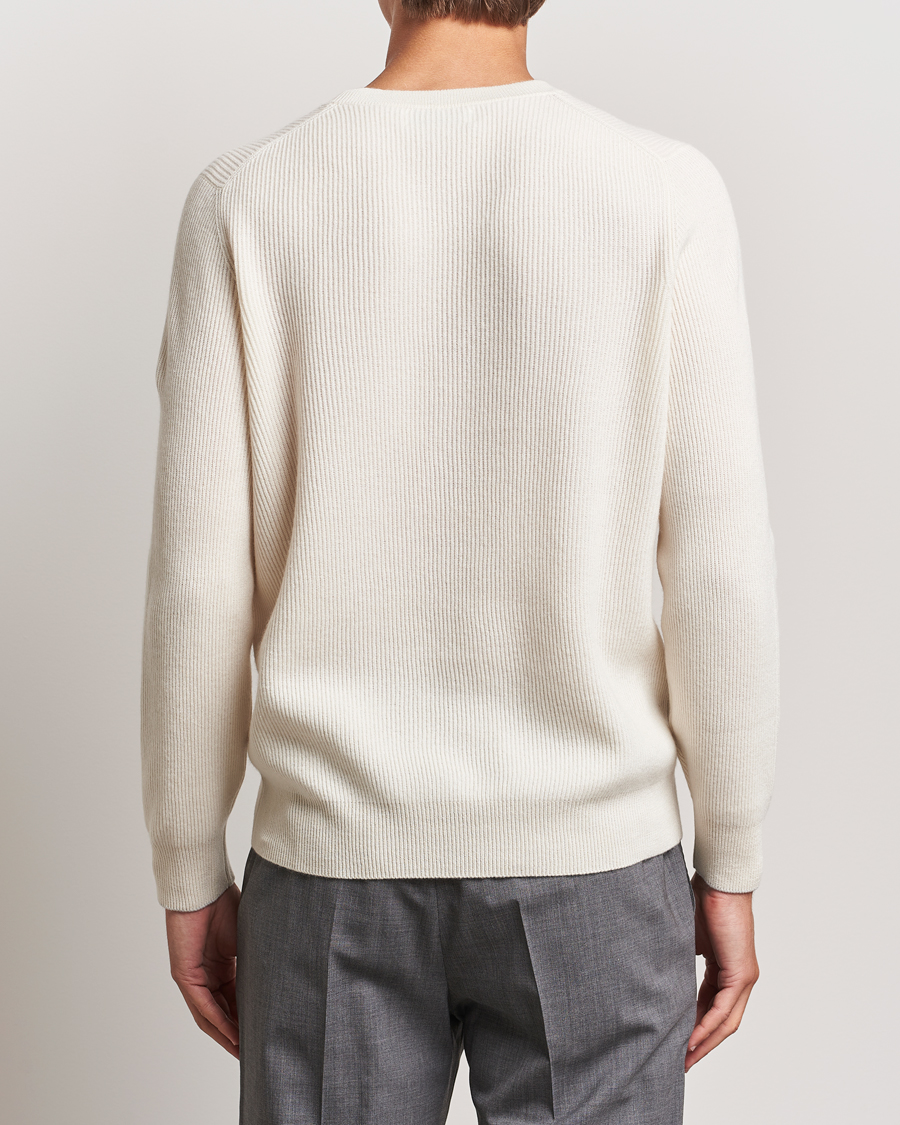 Herren | Pullover | Brunello Cucinelli | Cashmere Rib Crew Neck Sweater Panama