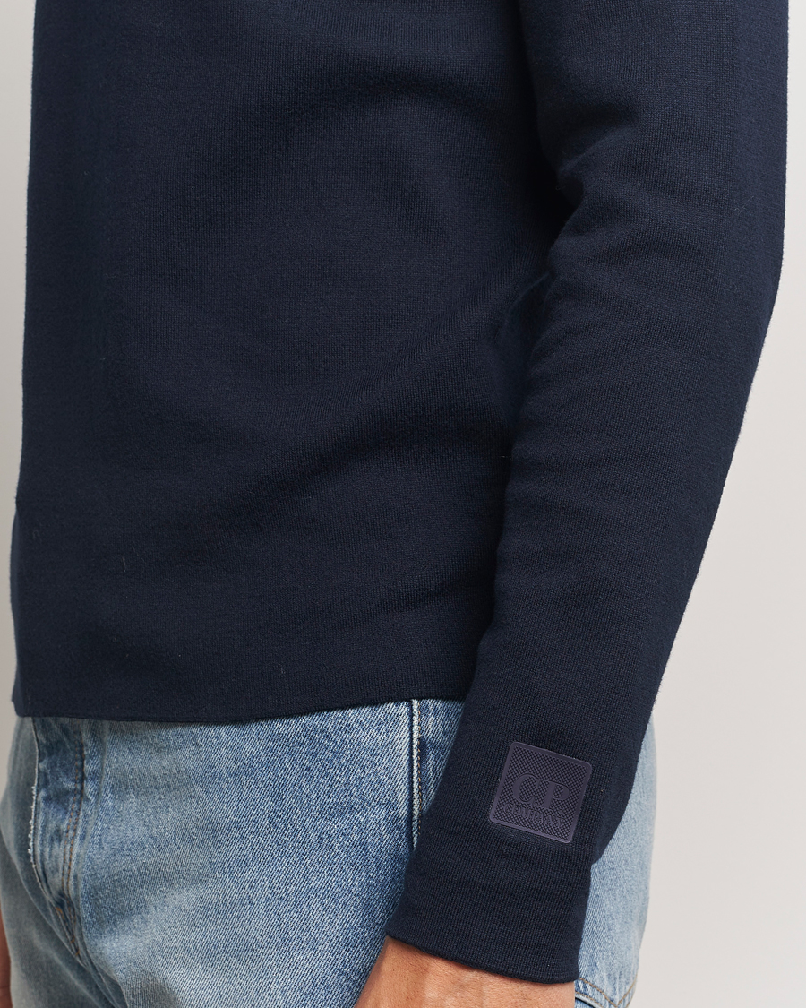Herren | Pullover | C.P. Company | Metropolis Cotton Crew Neck Navy