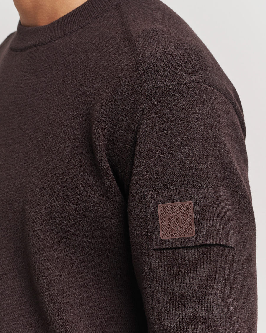 Herren | Pullover | C.P. Company | Metropolis Knitted Crew Neck Brown