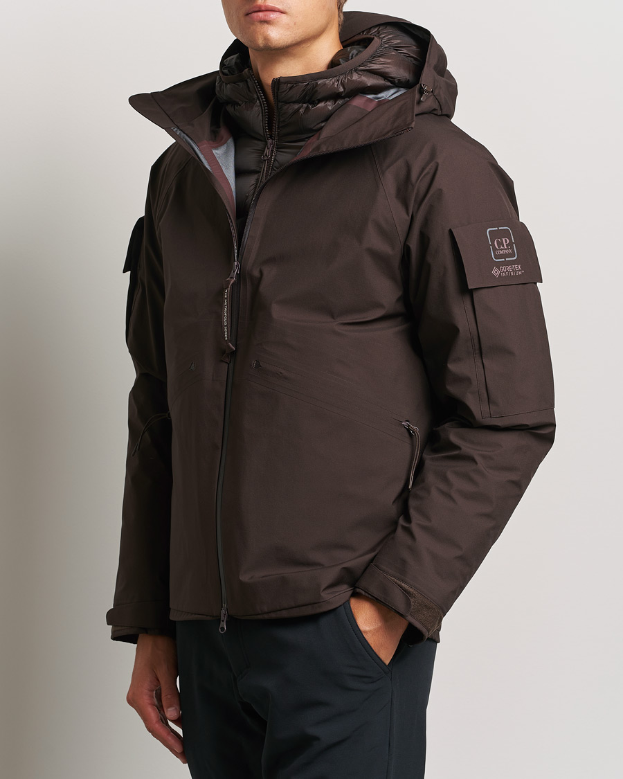 Herren | Jacken | C.P. Company | Metropolis Gore-Tex Padded 2 in 1 Jacket Brown