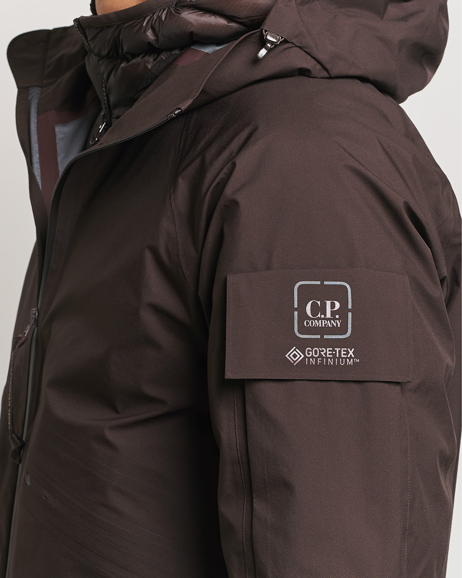 Herren | Jacken | C.P. Company | Metropolis Gore-Tex Padded 2 in 1 Jacket Brown