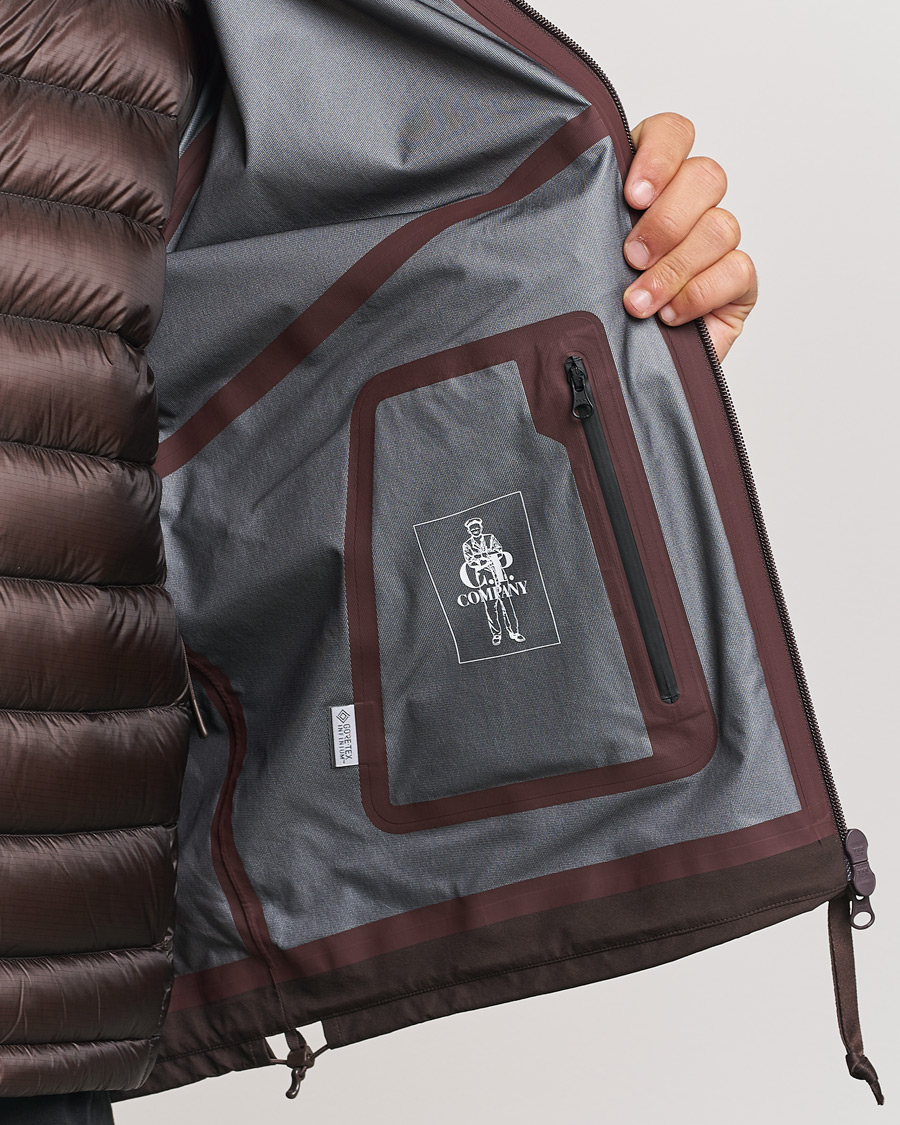Herren | Jacken | C.P. Company | Metropolis Gore-Tex Padded 2 in 1 Jacket Brown