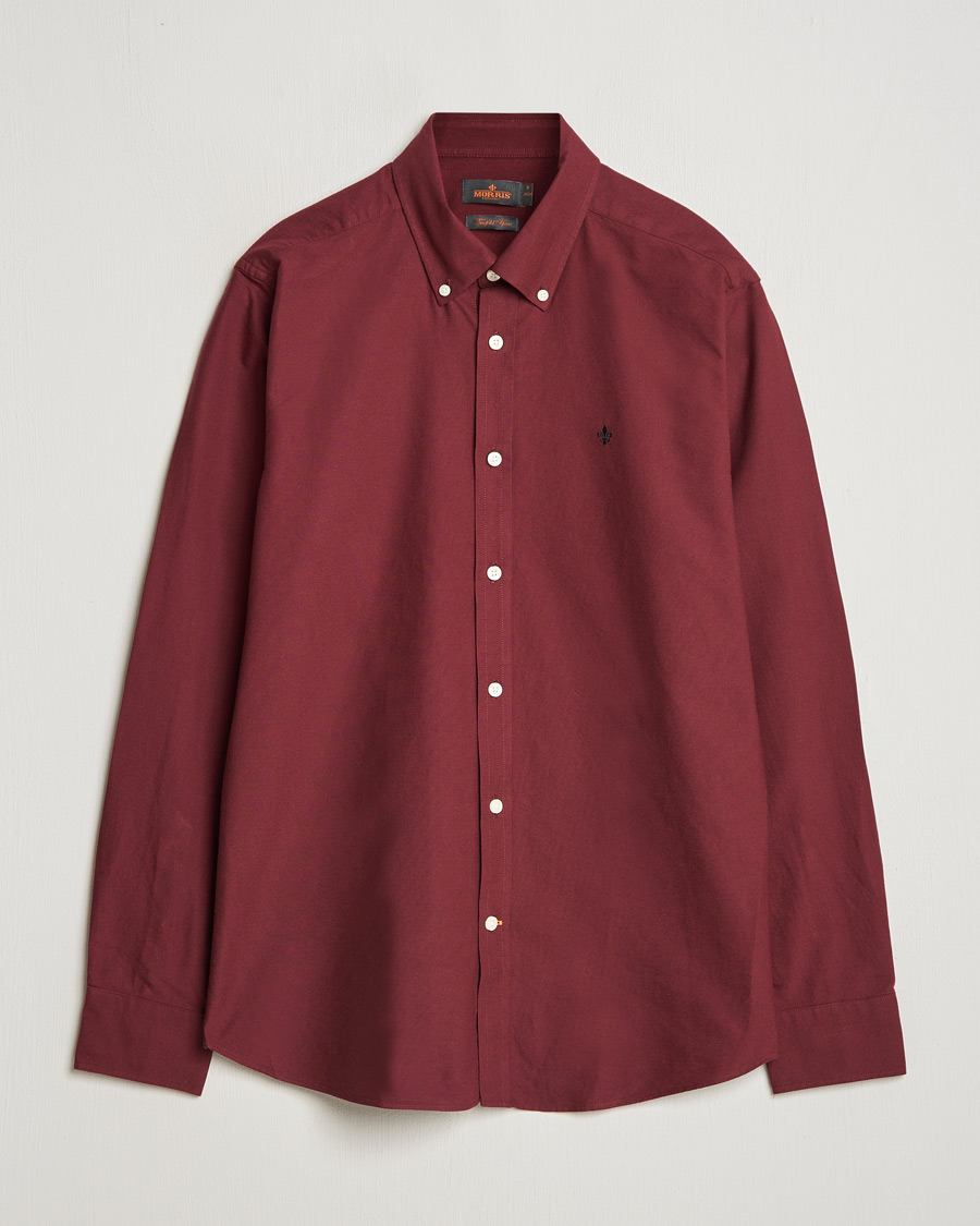 Herren | Hemden | Morris | Douglas Oxford Shirt Wine Red