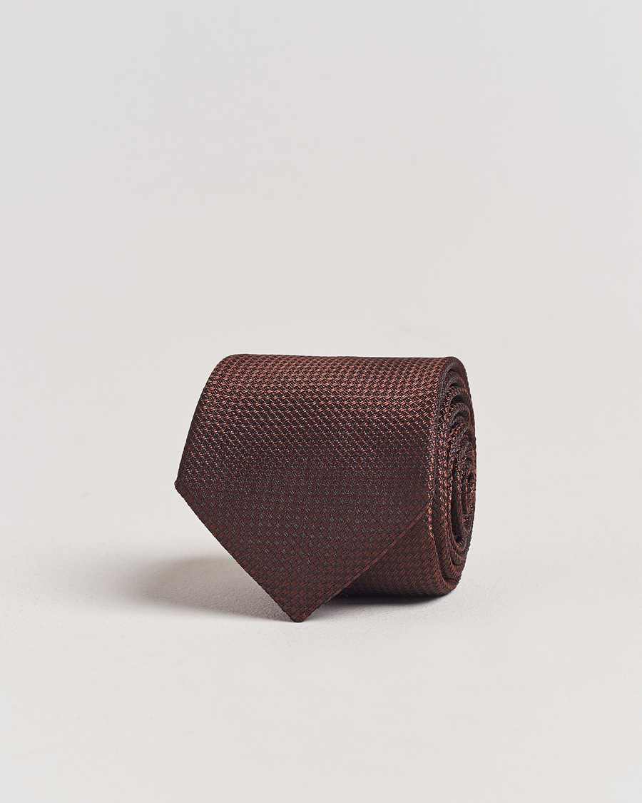 Herren | Morris Structure Tie Brown | Morris | Structure Tie Brown