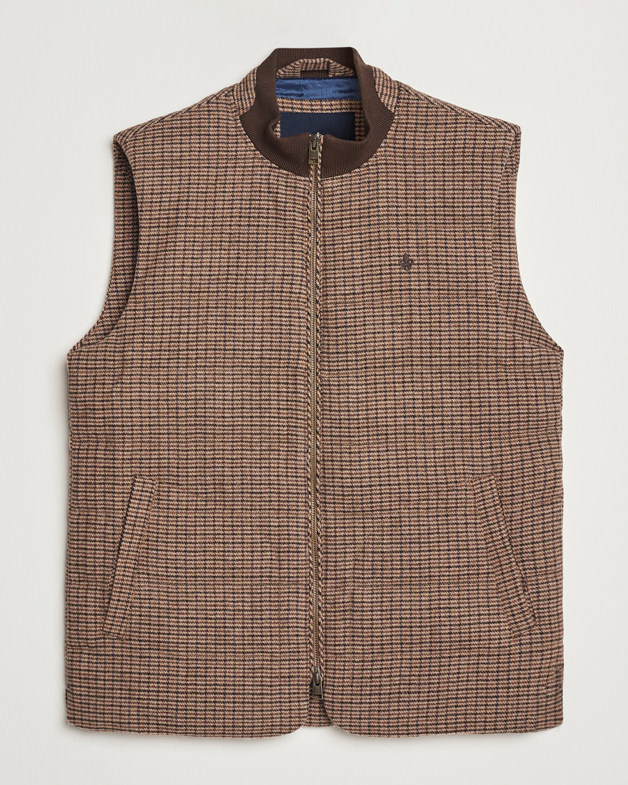 Herren | Jacken | Morris | Welch Wool Gilet Brown