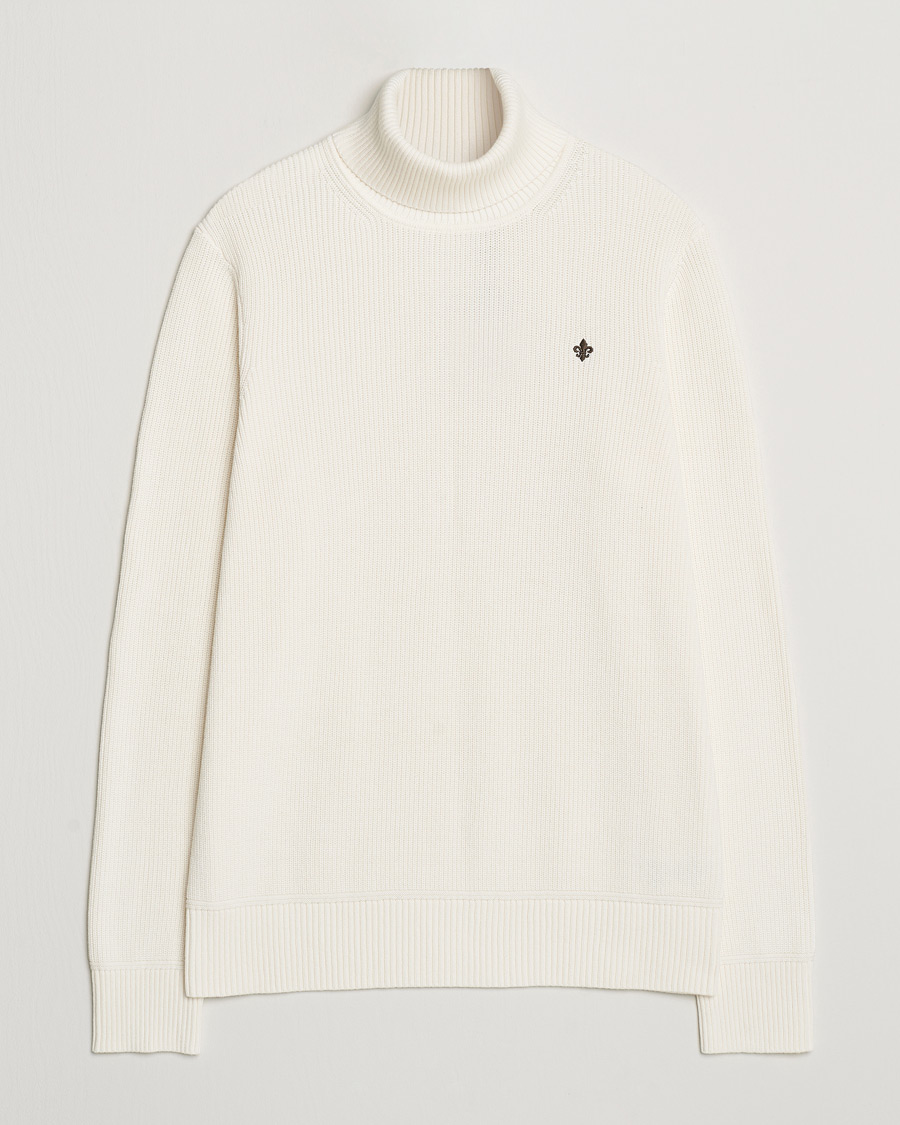 Herren | Pullover | Morris | Bernard Cotton Rollneck White