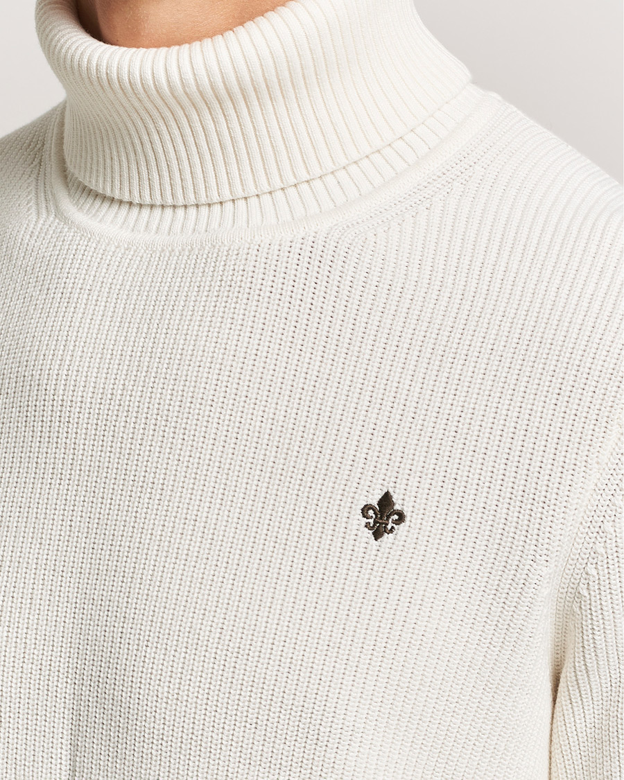 Herren | Pullover | Morris | Bernard Cotton Rollneck White