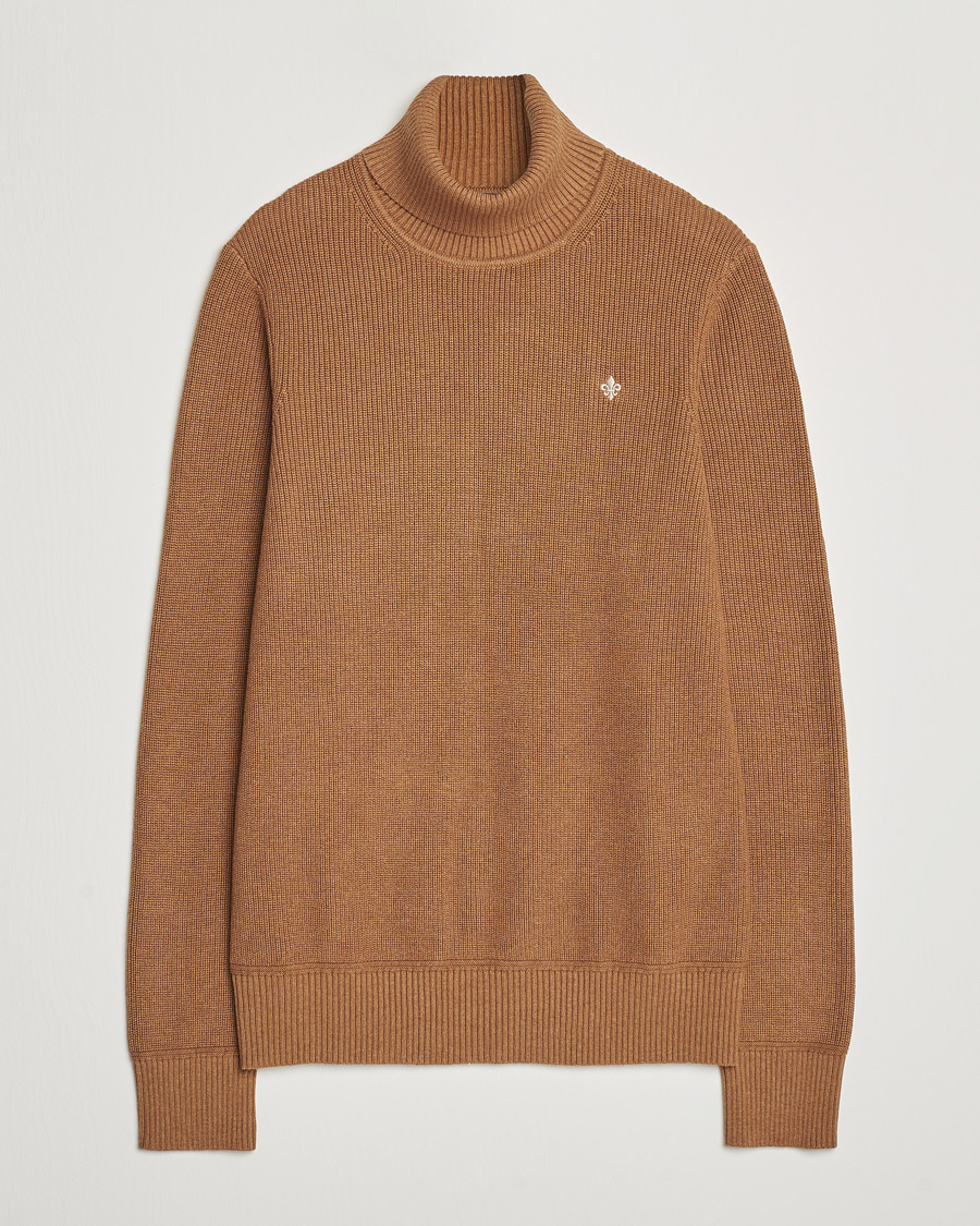 Herren | Pullover | Morris | Bernard Cotton Rollneck Camel