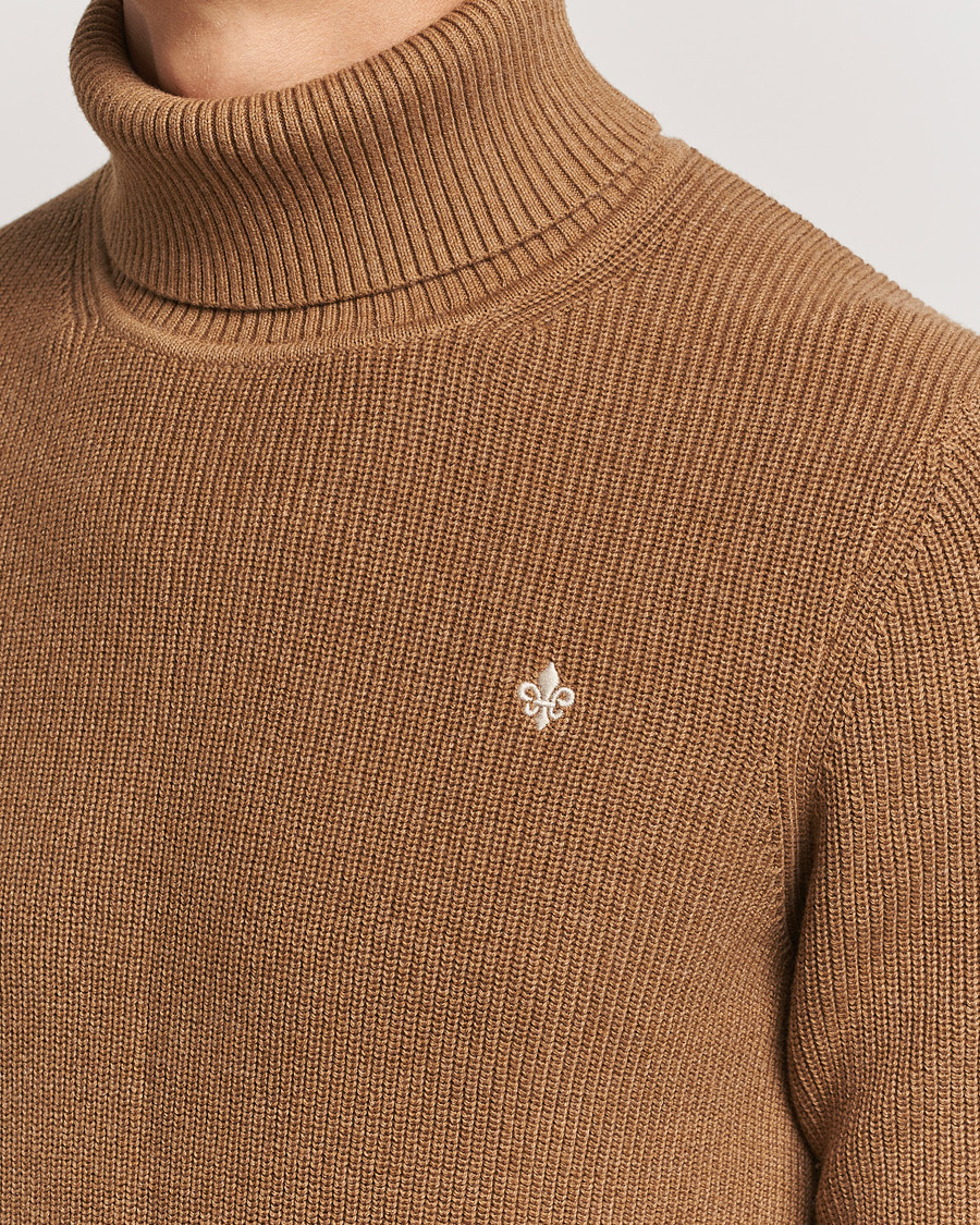 Herren | Pullover | Morris | Bernard Cotton Rollneck Camel
