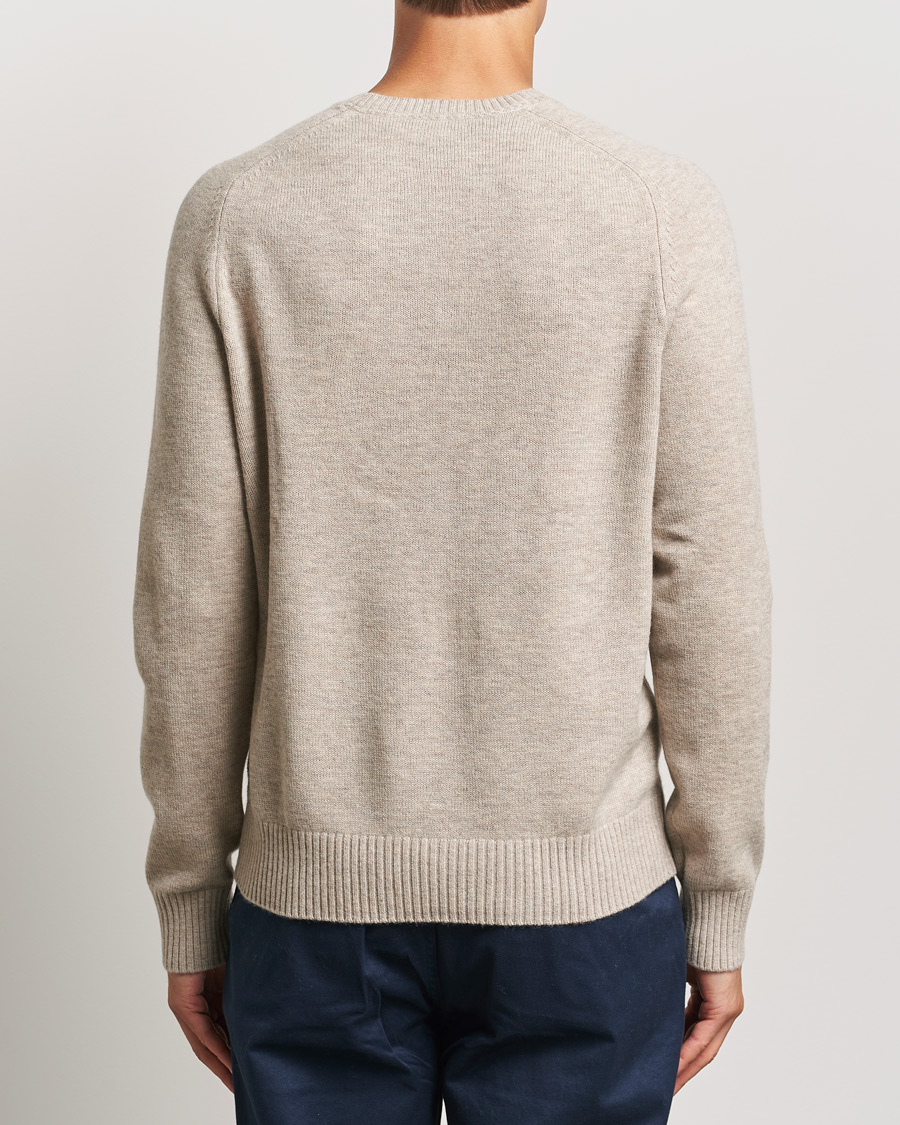 Herren | Pullover | Morris | Hertford Merino Crew Neck Khaki