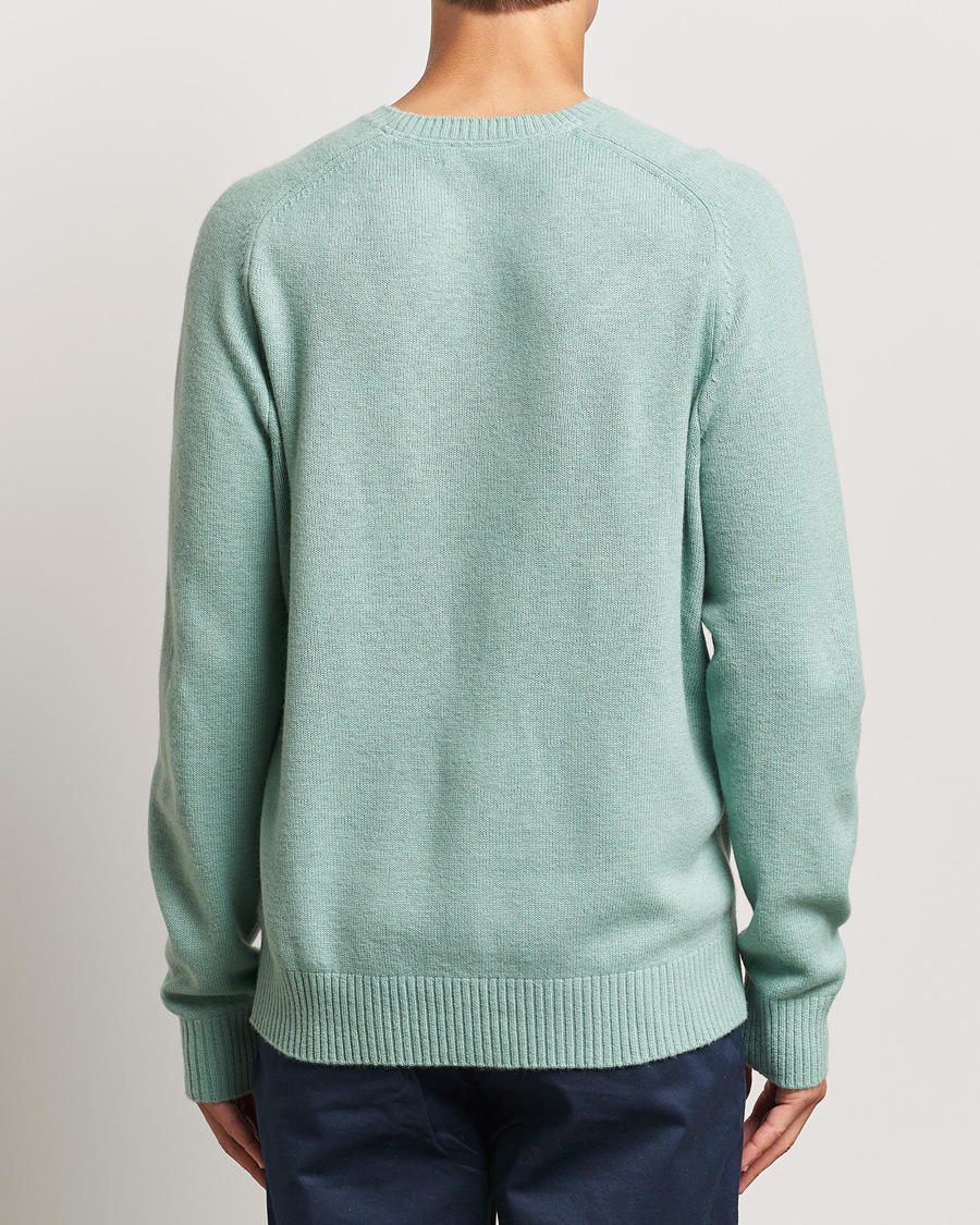 Herren | Pullover | Morris | Hertford Merino Crew Neck Green