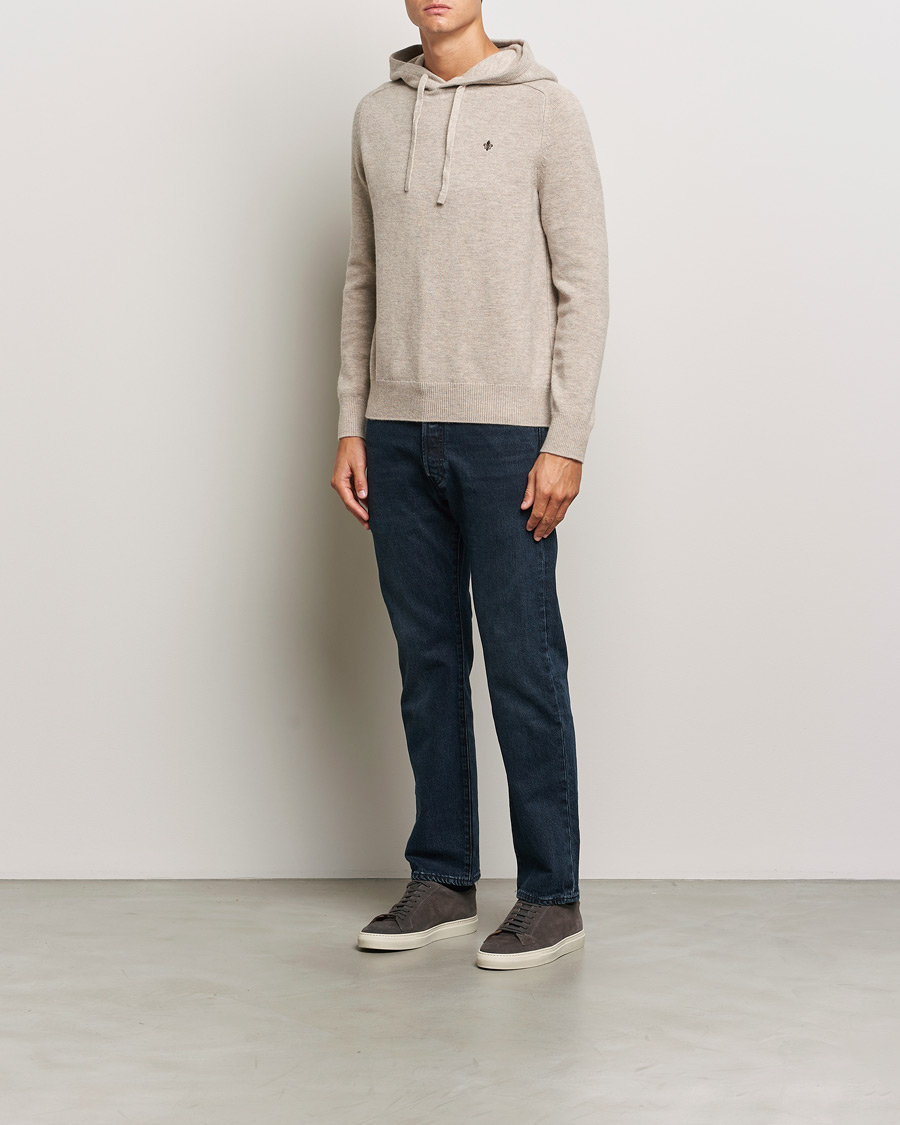 Herren | Pullover | Morris | Hertford Merino Hoodie Khaki