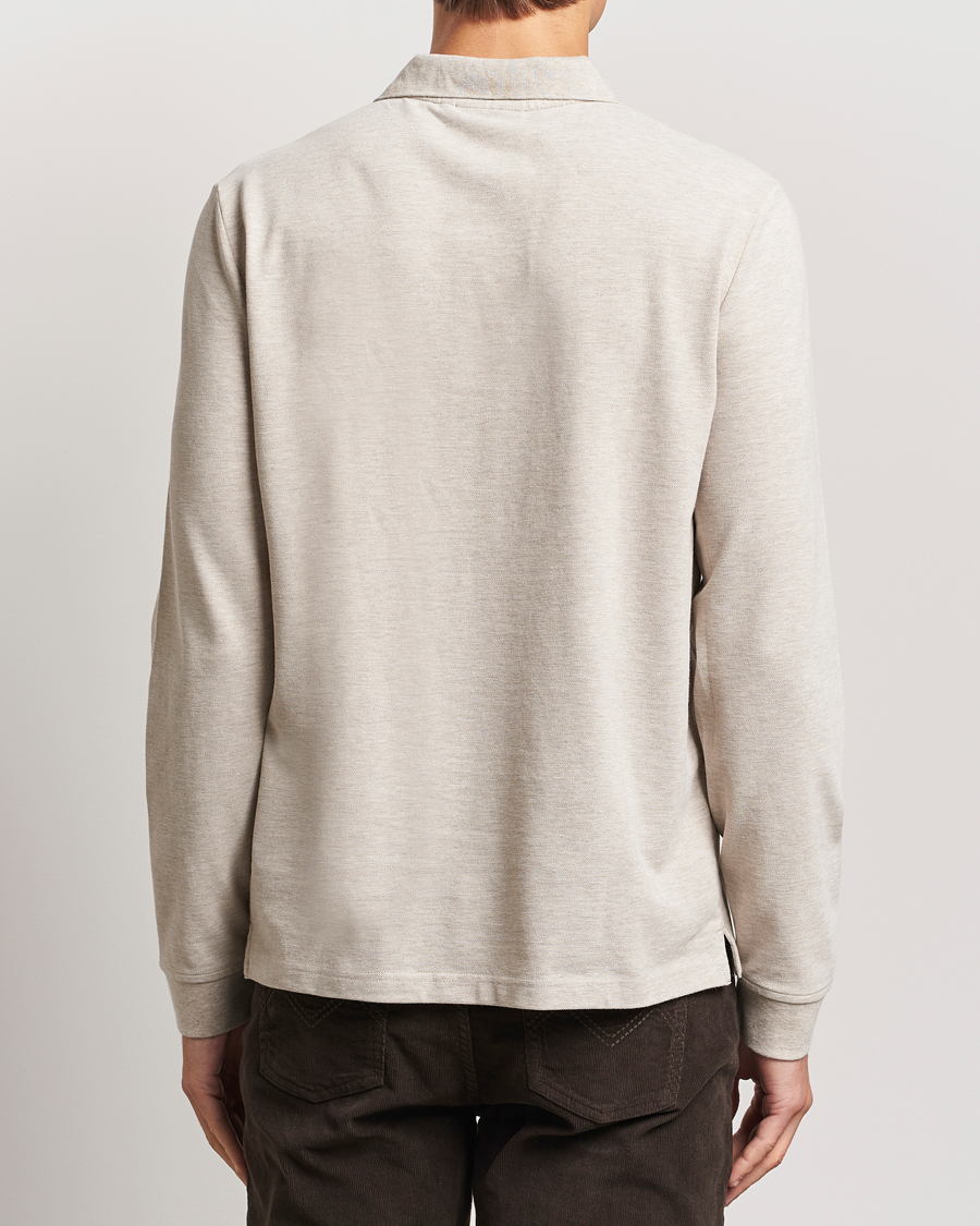 Herren | Pullover | Morris | Camden Long Sleeve Polo Khaki