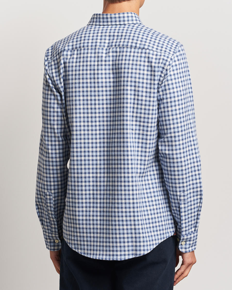 Herren | Hemden | Morris | Watts Check Flannel Shirt Blue