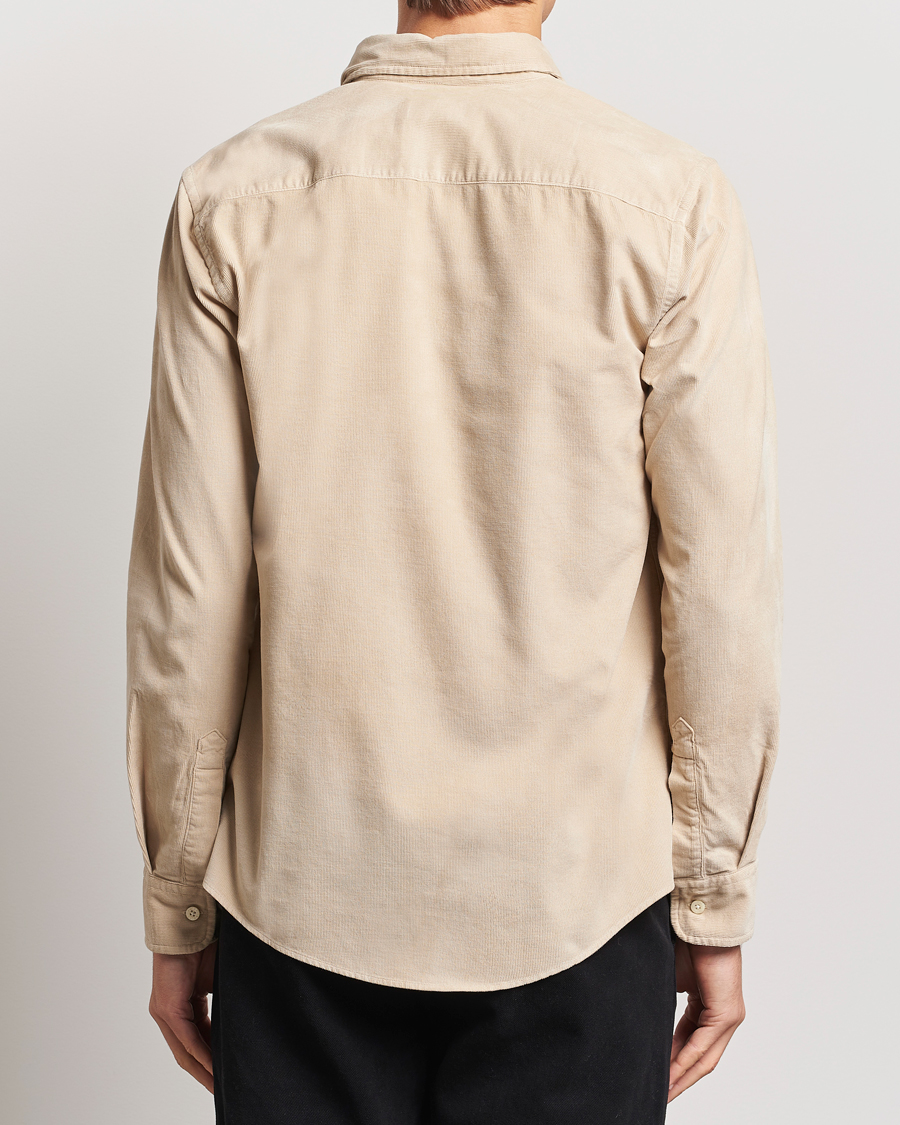 Herren | Hemden | Morris | Douglas Corduroy Shirt Khaki