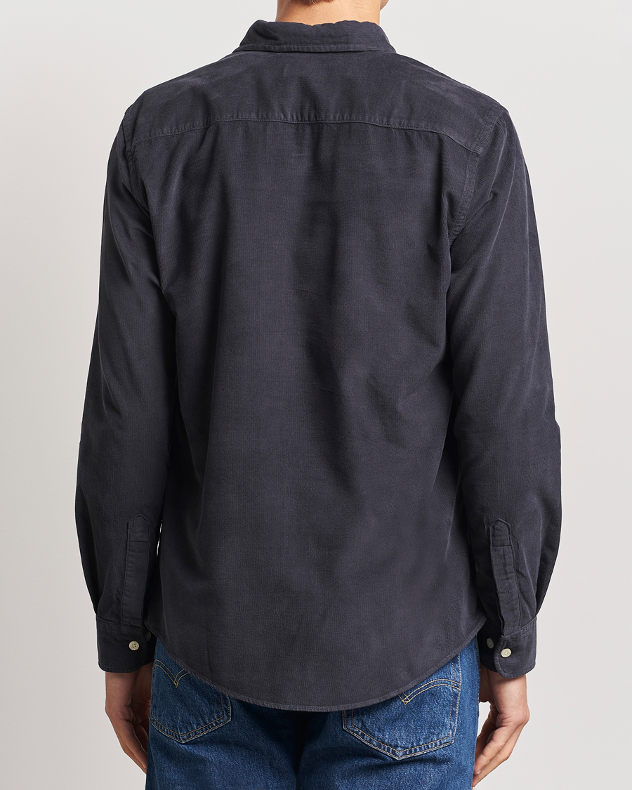 Herren | Hemden | Morris | Douglas Corduroy Shirt Navy
