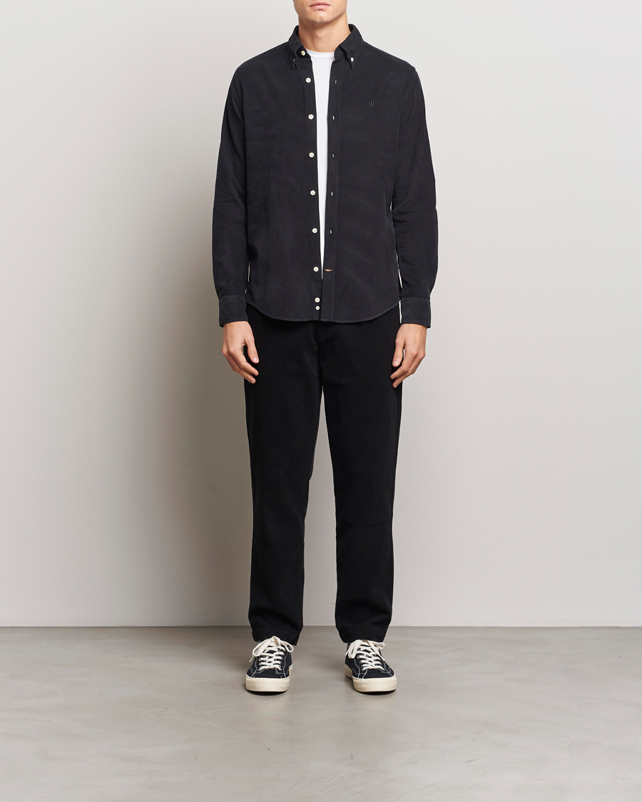 Herren | Hemden | Morris | Douglas Corduroy Shirt Grey