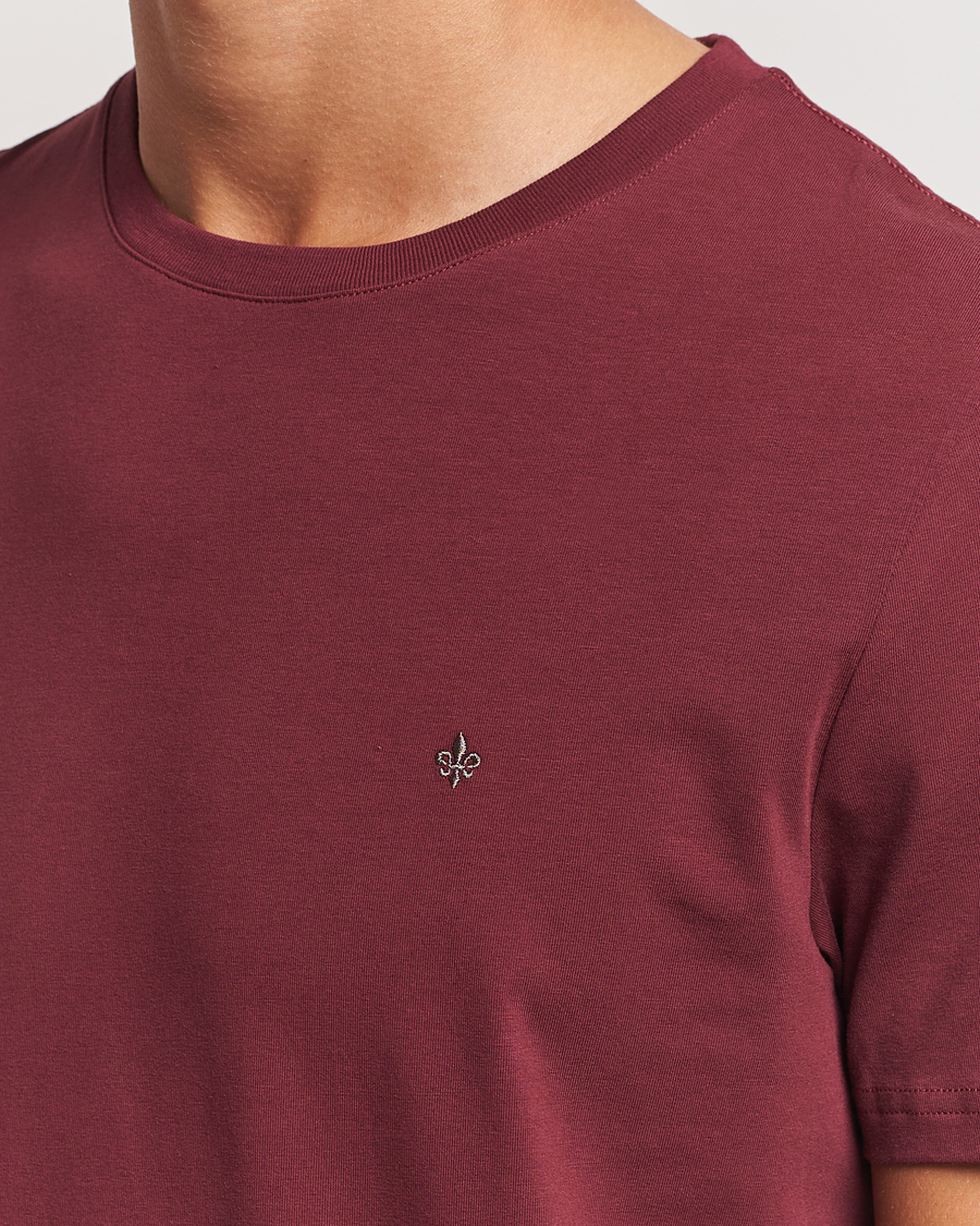 Herren | T-Shirts | Morris | James Crew Neck Tee Wine Red