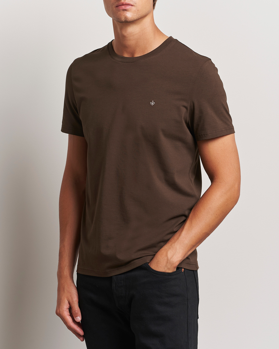 Herren | T-Shirts | Morris | James Crew Neck Tee Brown