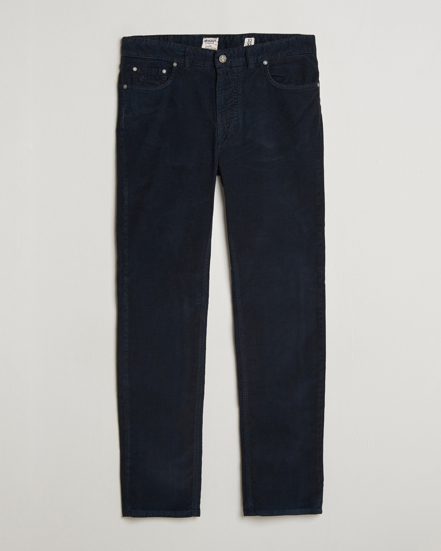 Herren | Hosen | Morris | James Corduroy 5-Pocket Pant Navy