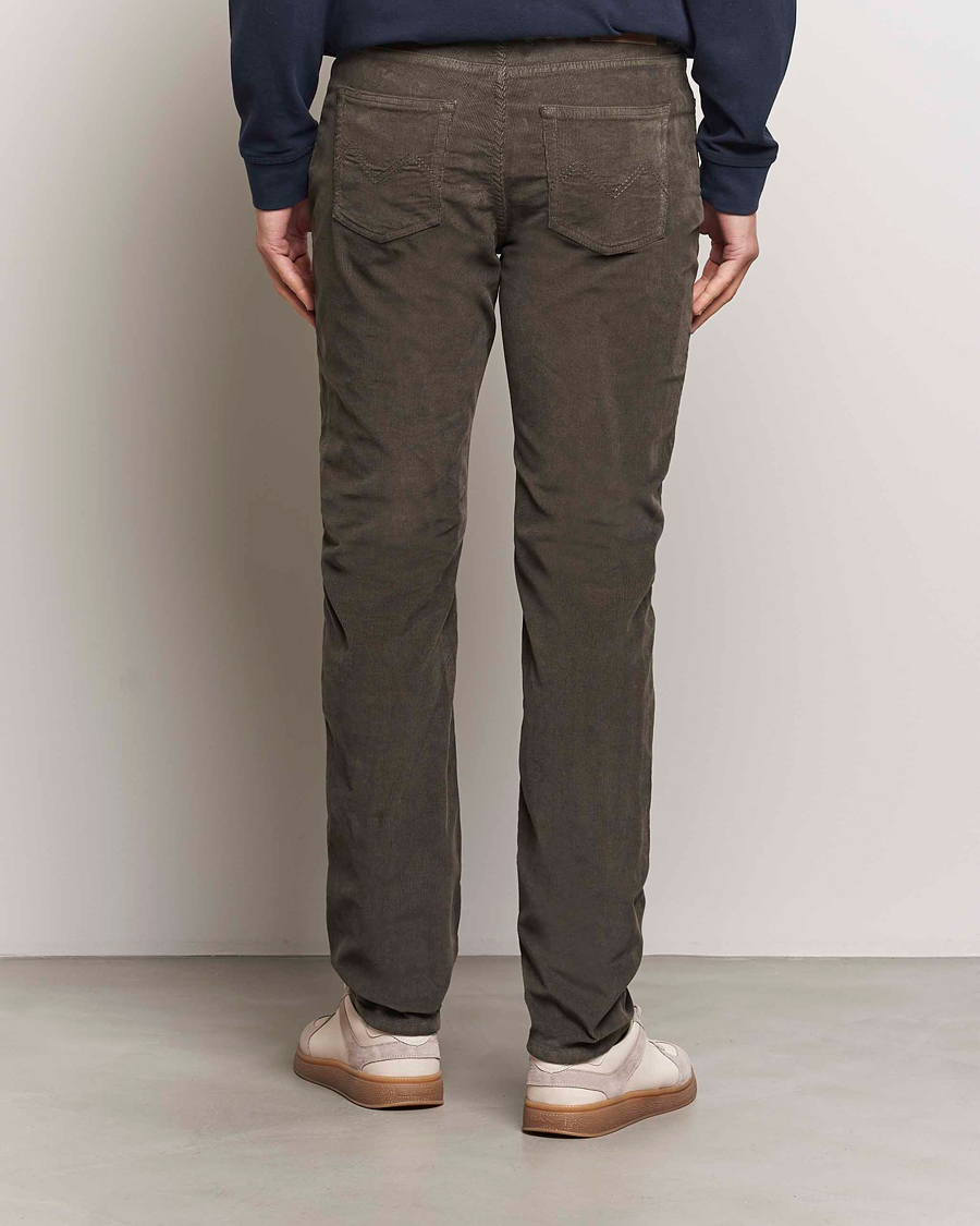 Herren | Hosen | Morris | James Corduroy 5-Pocket Pant Olive