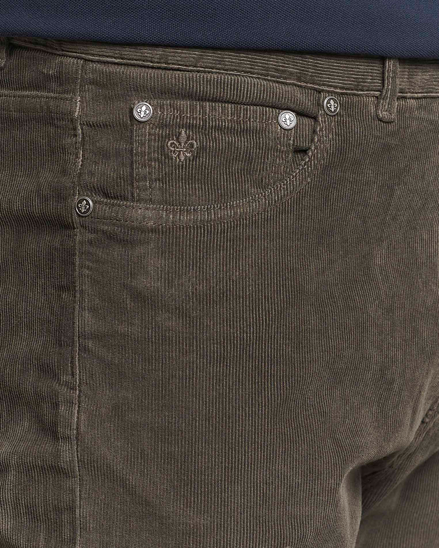 Herren | Hosen | Morris | James Corduroy 5-Pocket Pant Olive