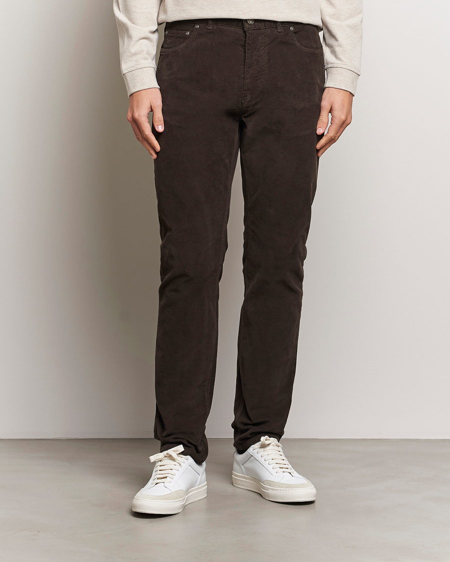 Herren | Hosen | Morris | James Corduroy 5-Pocket Pant Brown