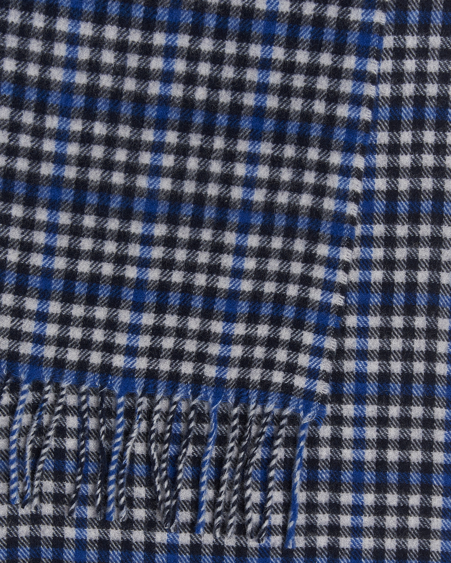 Herren | Morris Barry Check Scarf Grey | Morris | Barry Check Scarf Grey