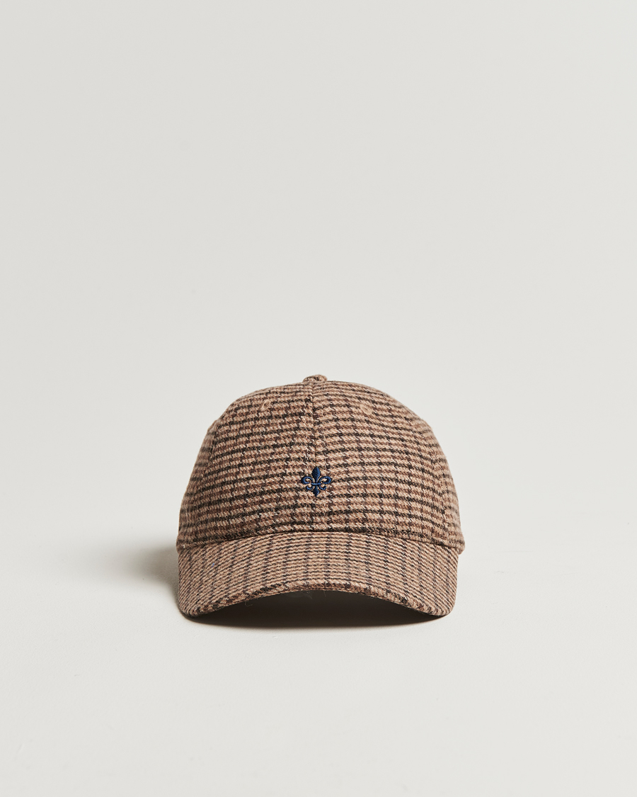 Herren | Morris Lily Check Cap Brown | Morris | Lily Check Cap Brown