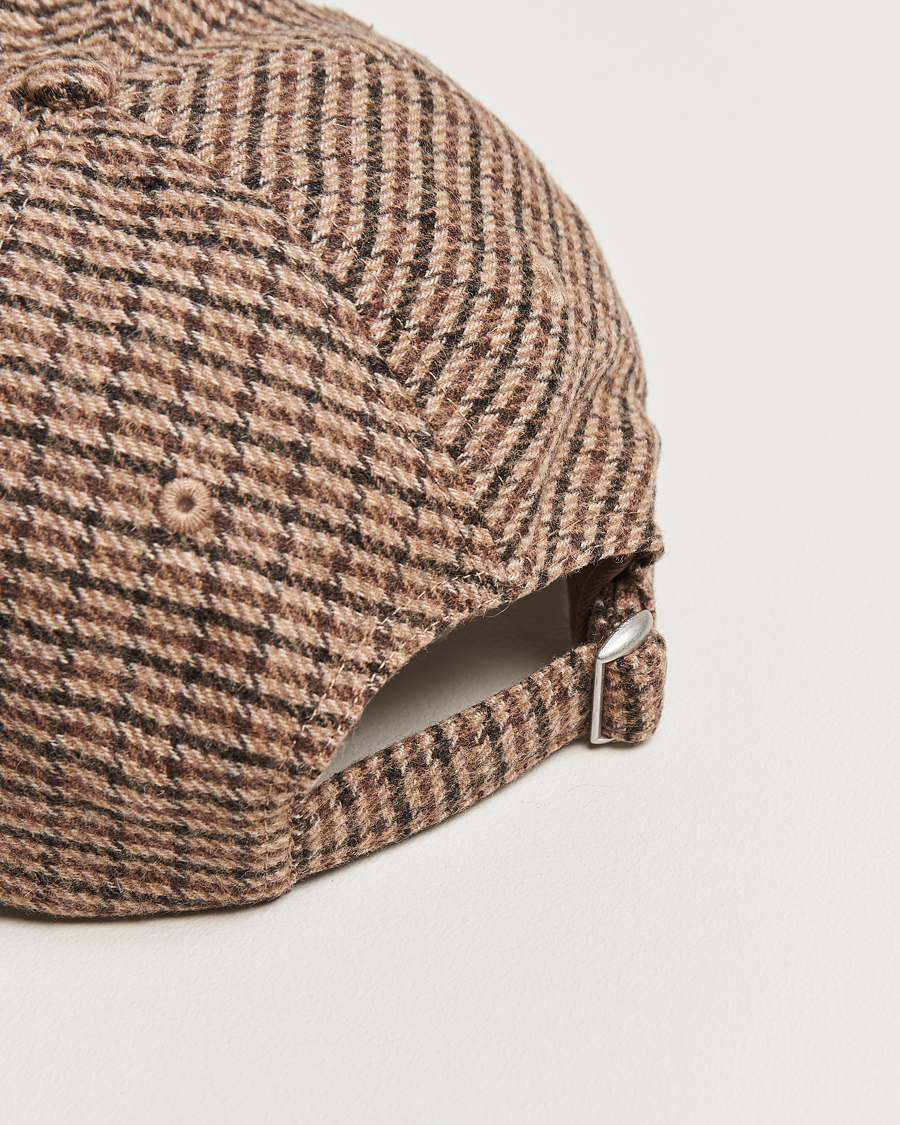 Herren | Morris Lily Check Cap Brown | Morris | Lily Check Cap Brown