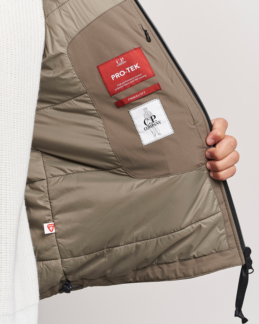 Herren | Jacken | C.P. Company | Pro-Tec Lightweight Padded Jacket Mud Green
