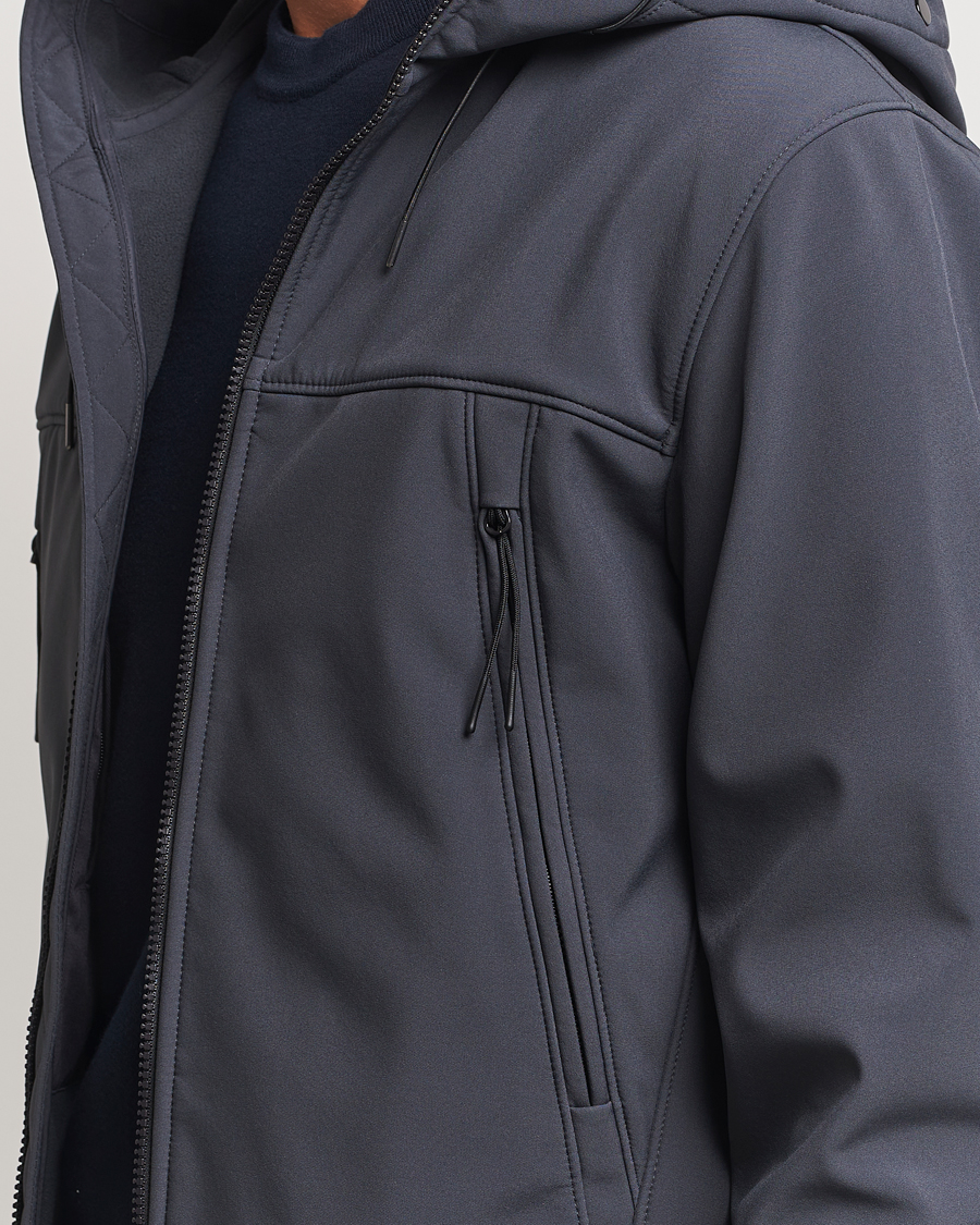 Herren | Jacken | C.P. Company | CP Shell Hooded Jacket Grey Black