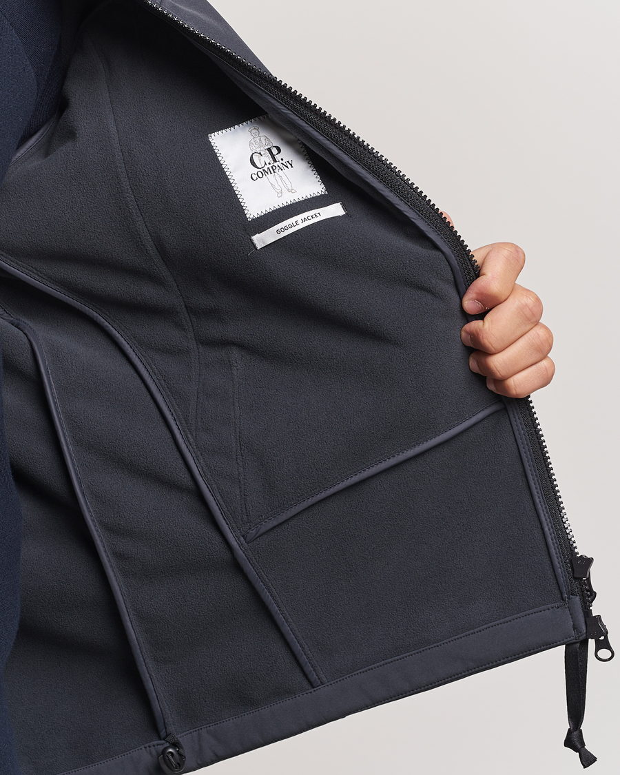 Herren | Jacken | C.P. Company | CP Shell Hooded Jacket Grey Black