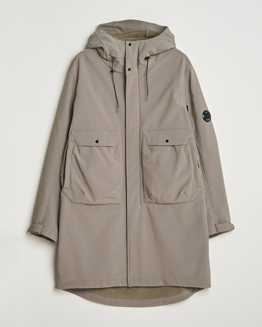 Herren | Jacken | C.P. Company | CP Shell Long Hooded Jacket Mud Green