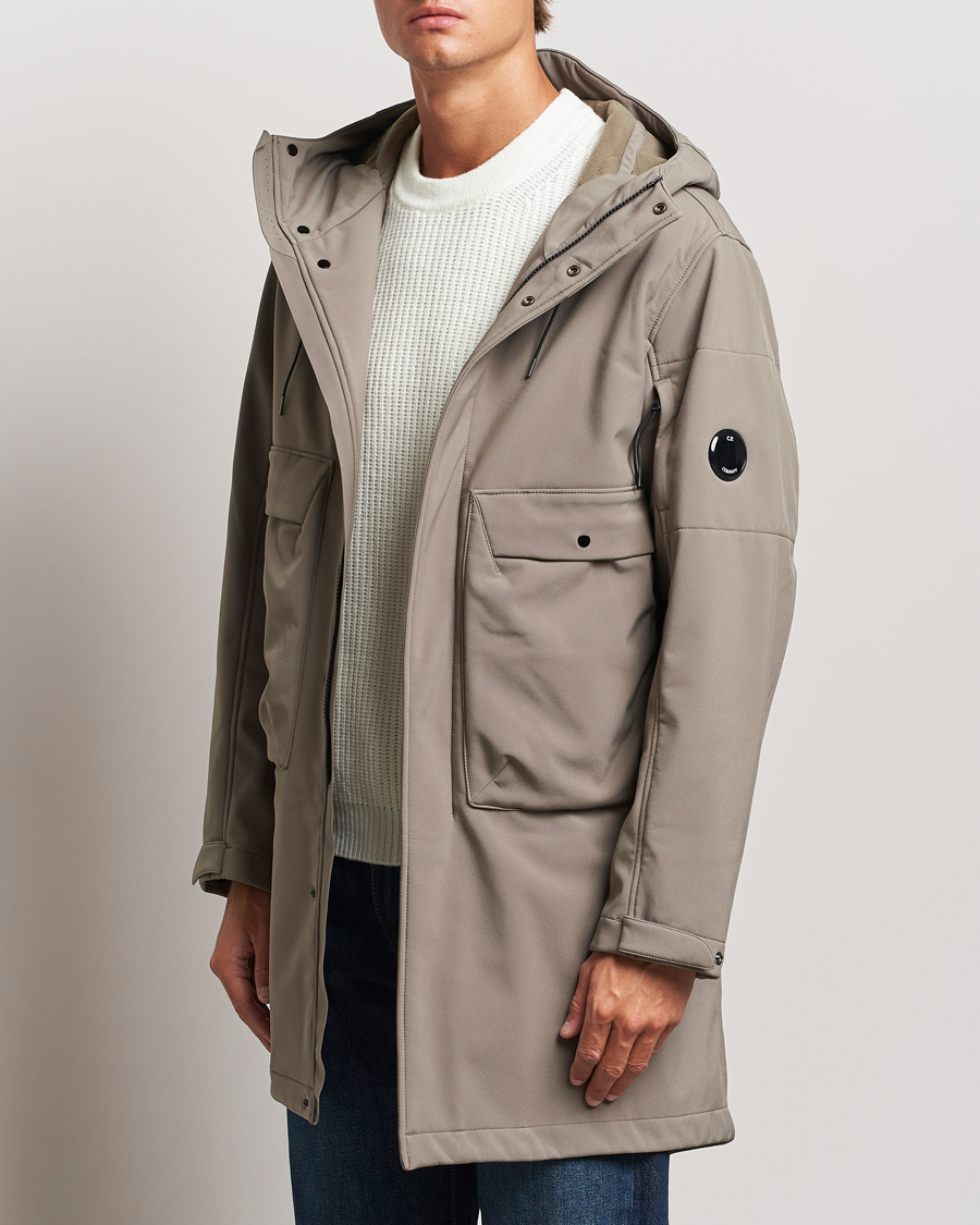 Herren | Jacken | C.P. Company | CP Shell Long Hooded Jacket Mud Green