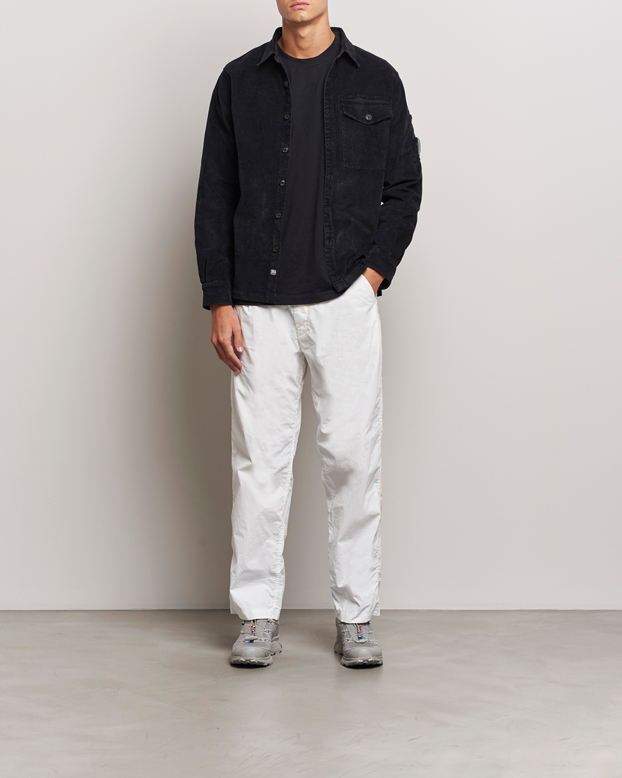 Herren | Hemden | C.P. Company | Corduroy Lens Overshirt Black