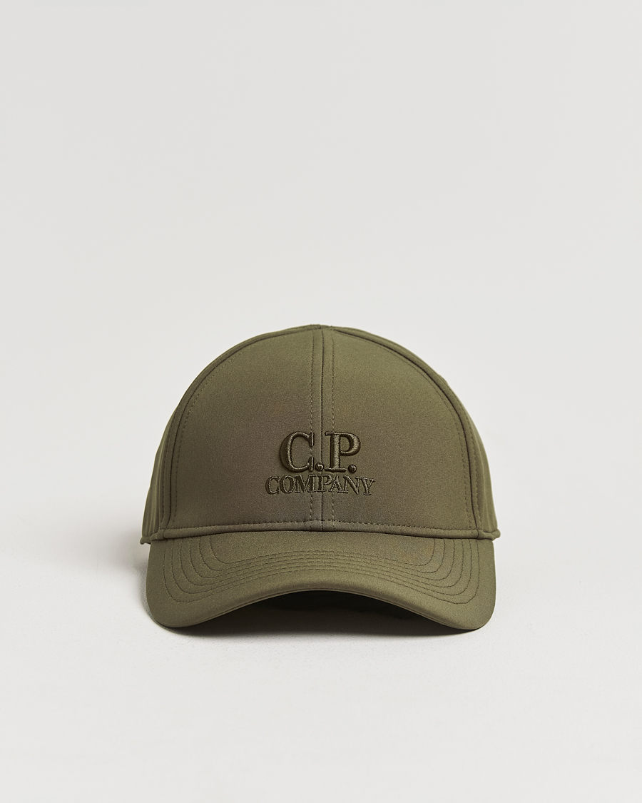Herren | C.P. Company CP Shell Baseball Cap Olive | C.P. Company | CP Shell Baseball Cap Olive