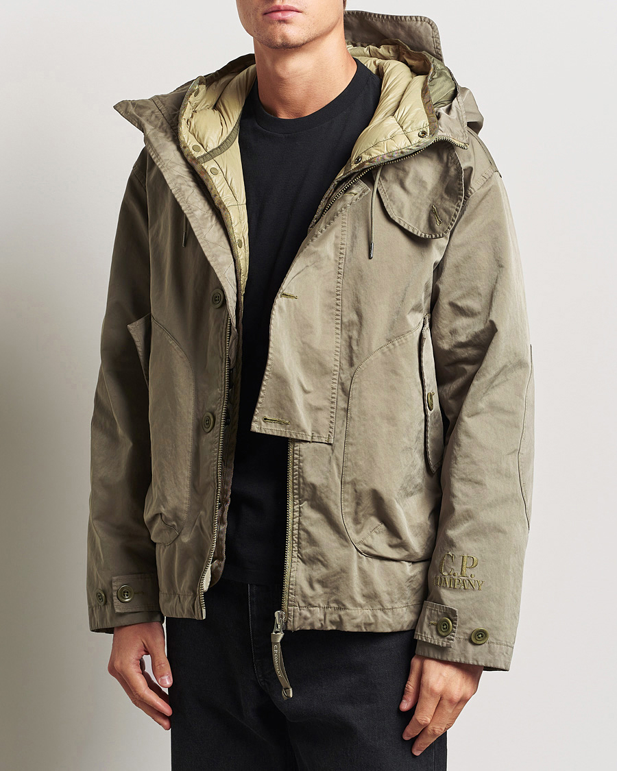 Herren | Jacken | C.P. Company | Micro Kei Padded Jacket Dark Taupe