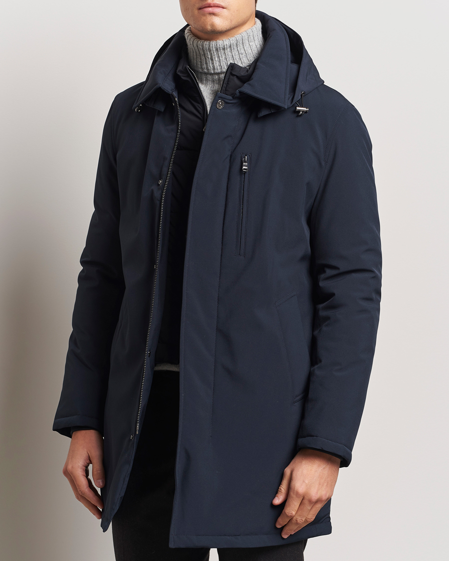 Herren | Jacken | Oscar Jacobson | Wynter Padded Jacket Navy