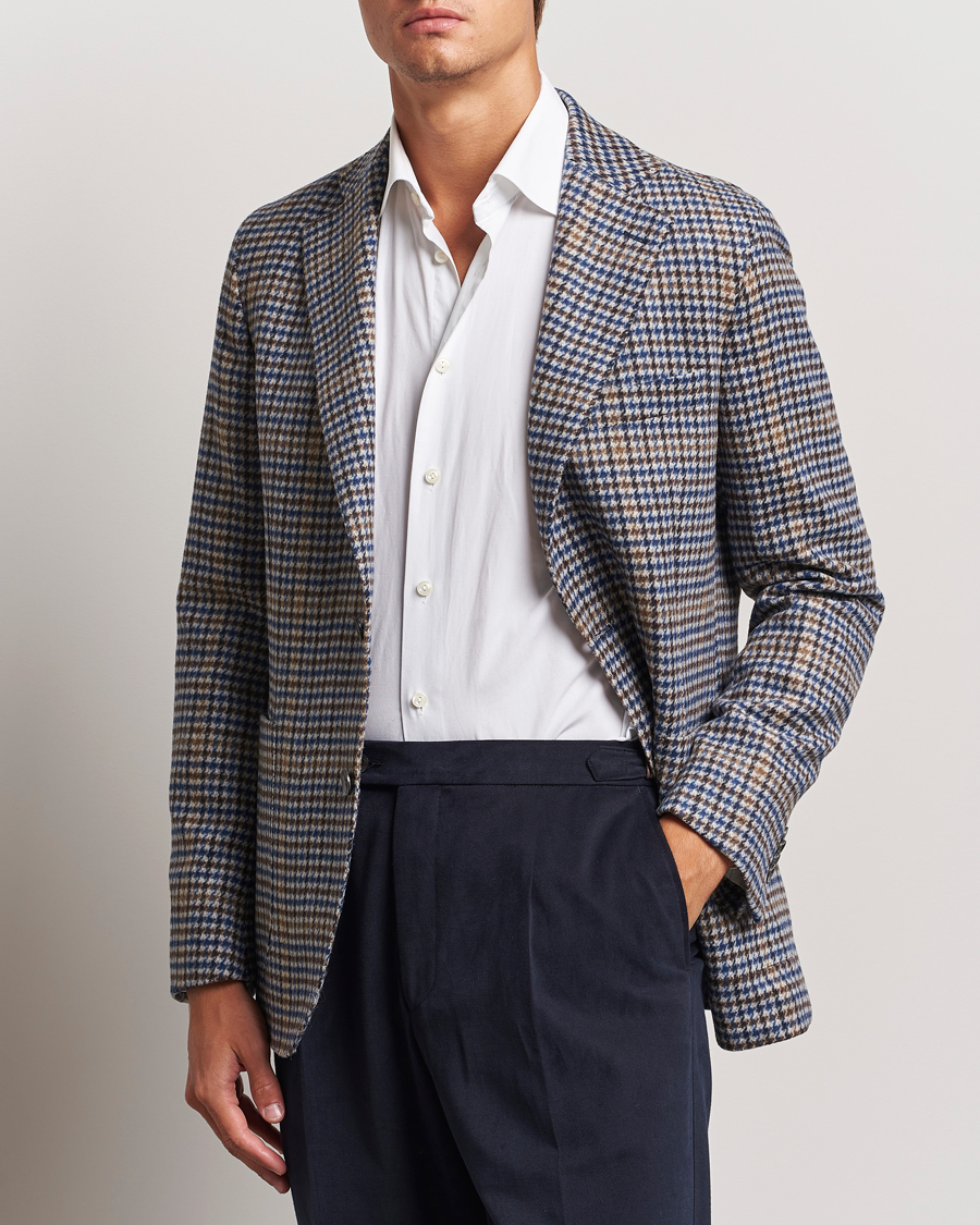 Herren | Sakkos | Oscar Jacobson | Ferry Check Wool Blazer Multi