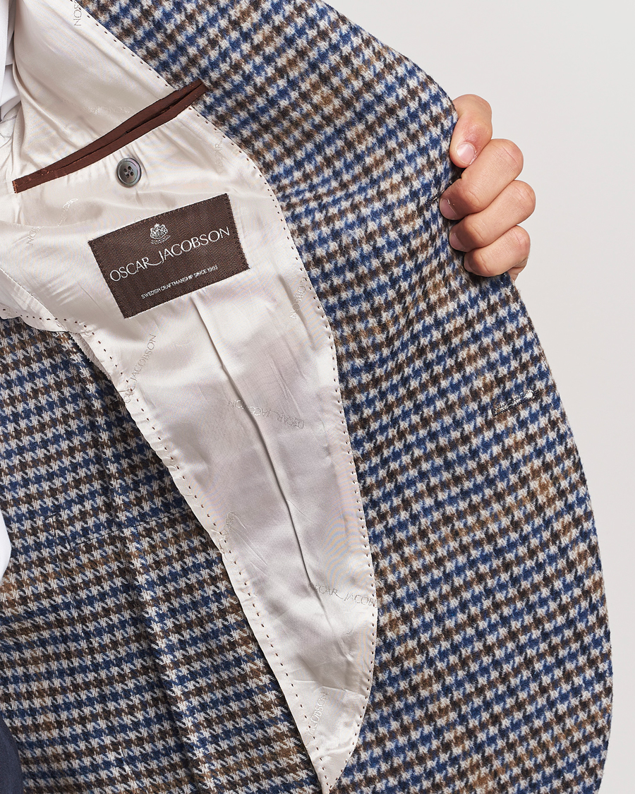 Herren | Sakkos | Oscar Jacobson | Ferry Check Wool Blazer Multi