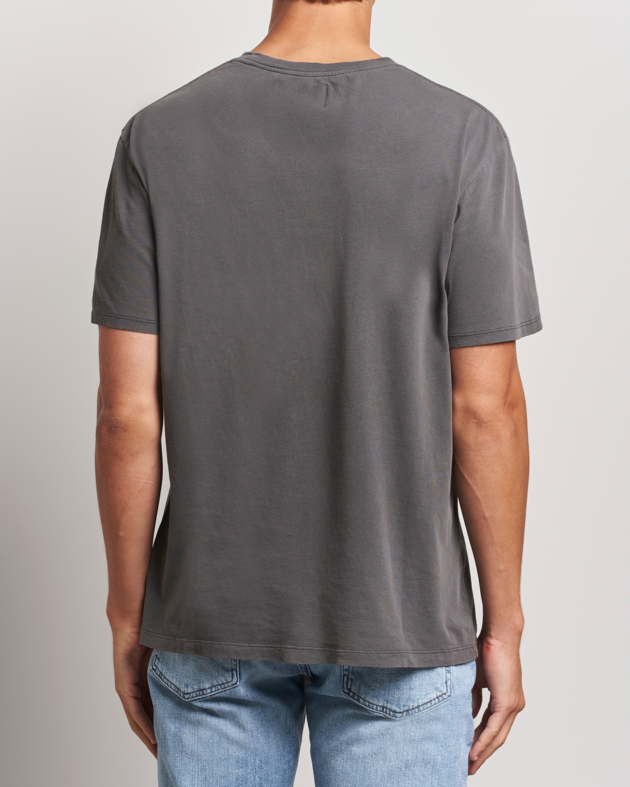 Herren | T-Shirts | FRAME | Short Sleeve Relaxed T-Shirt Washed Anthracite